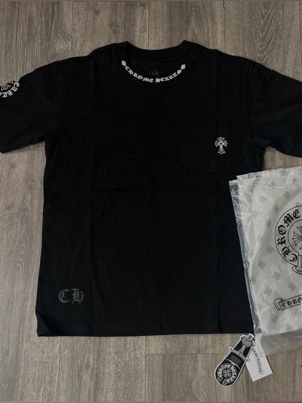 Chrome Hearts Black Tee